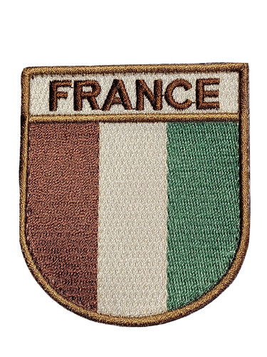 Ecusson france desert - france,