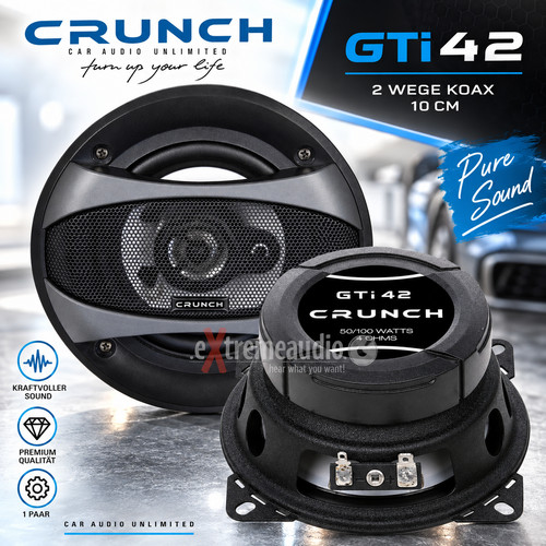 Haut parleur coaxial crunch - coaxial,