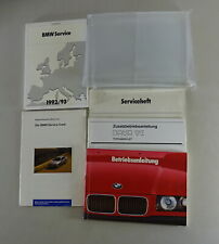 Board folder + operating instructions BMW 3 Series E36 Baur Top Cabriolet from 08/1992