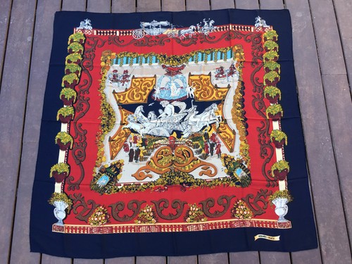 Foulard châle hermès - foulard, en