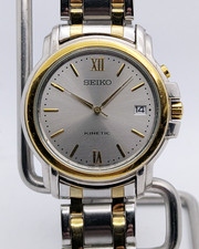 Seiko Kinetic 5M42 Two Tone