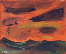 Peinture à l'huile sur toile