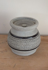 Lucien Brisdoux Signed Sandstone Tobacco Pot