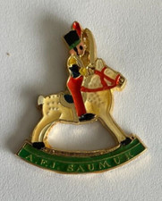 05 - Pin's HORSE ROCKING TOY SOLDIER HUSSAR - A.F.J SAUMUR