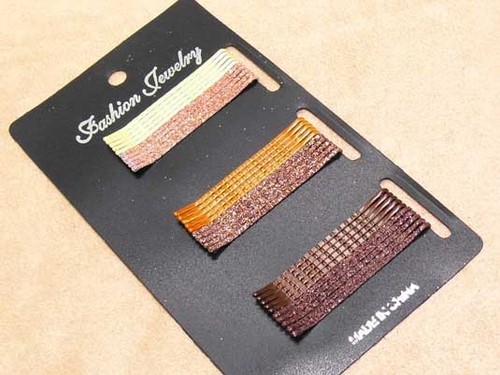 Barrettes epingles fines en - 30,