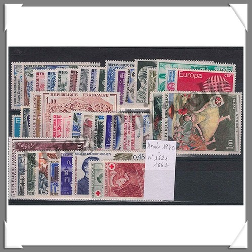 Timbres france 1970 neufs - 1970,