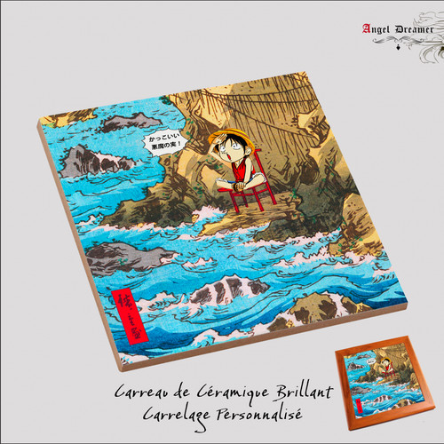 Carrelage imprimé luffy - carrelage, one