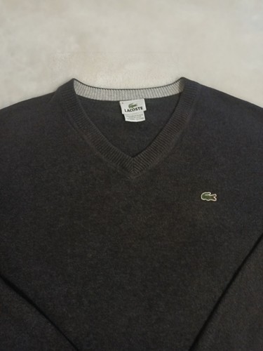 Lacoste neck sweater - v-neck,