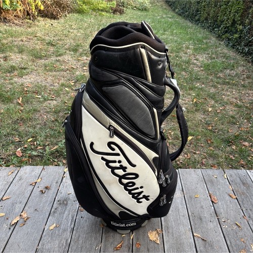 Sac golf cuir - cuir, titleist
