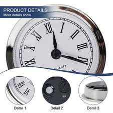 Décoration Maison Horloge Quartz Remplacement Horloges Chiffres Romains Time Ma