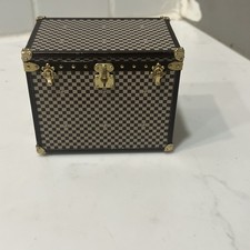 Auth Louis Vuitton Novelty Damier Malle Chapeaux Trunk Paper Weight