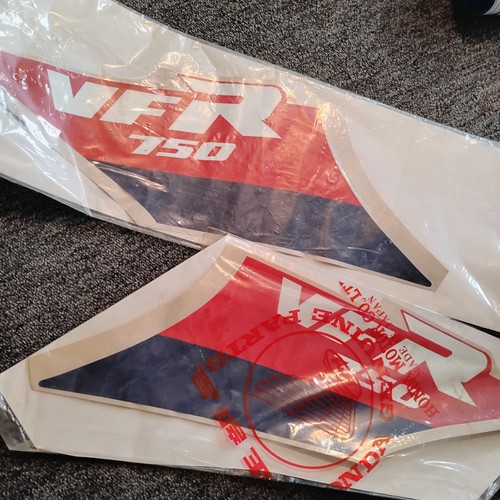 Vintage honda vfr750 decals - honda,