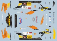 DECALS 1/43 CITROËN XSARA WRC  #11 GROOTEN - RONDE INT DEL TICINO 2014 - D43429