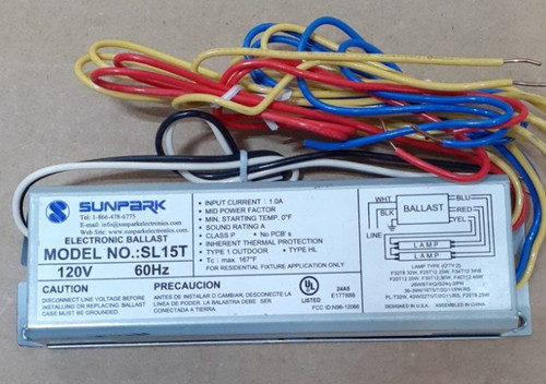 Sunpark sl15t ballast - sunpark,