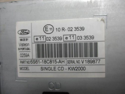 Autoradio origine ford - autoradio,