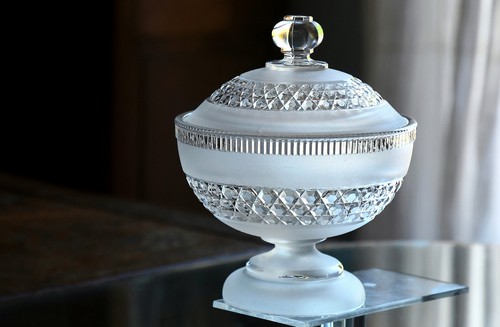 Baccarat crystal sugar - baccarat, bowl