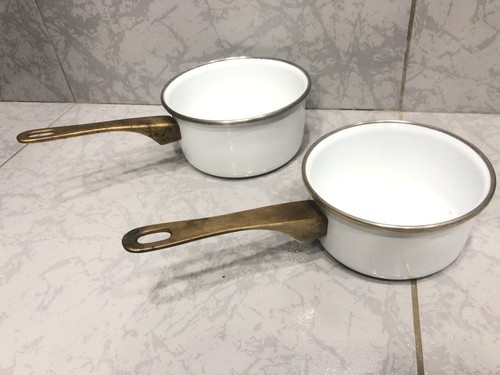 Casserole anciennes blanc - x,