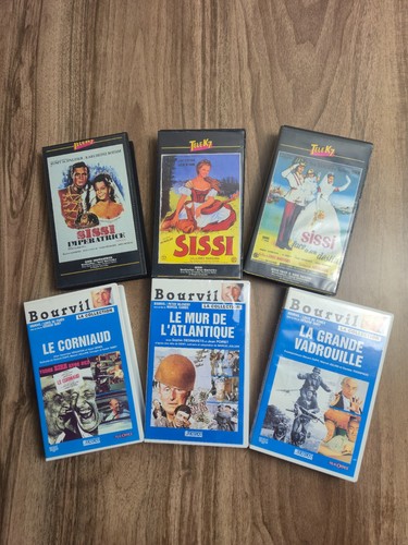Lot vhs sissi - 6,