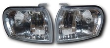 DEPO CRYSTAL CLEAR FRONT CORNER LIGHTS TO FIT SUBARU IMPREZA 99-01