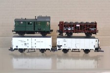 Fleischmann Roco Empilement De 4 Dr Sncb Chimique Marchandises Wagon & Packwagen