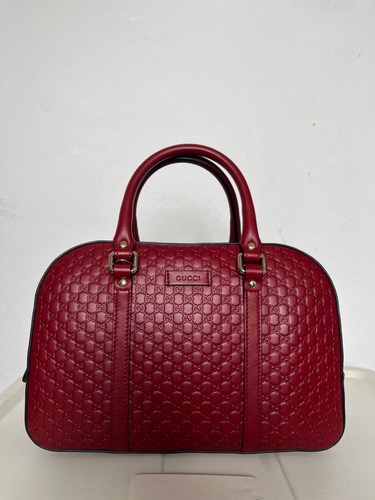 Red handbag shoulder bag - red,