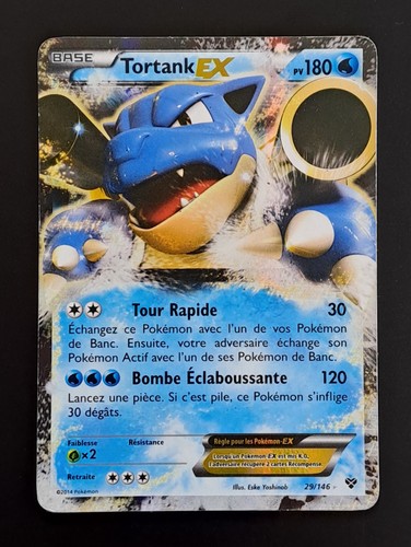 Carte pokémon tortank - pokémon, ex