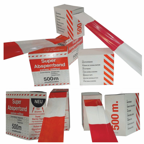 500m rouleau absperrband - rouleau,