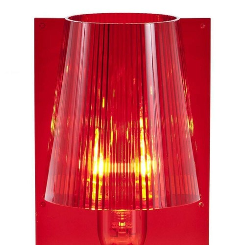 Lampes kartell rouge - rouge, en