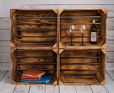 Lot de 4 boîtes à vin