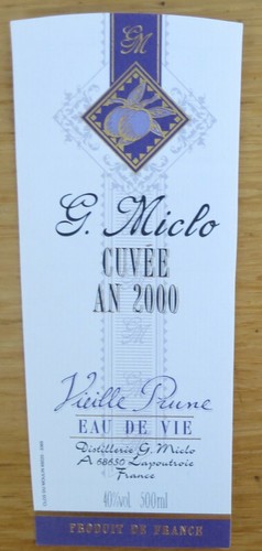 Etiquettes vins alcools - alcools, france