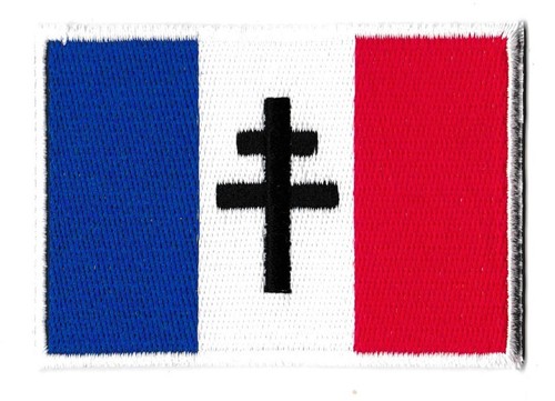 Patch écusson france libre - patch,