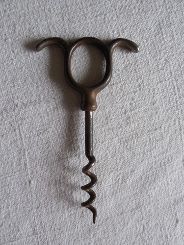 Ancien tire bouchon - bouchon, eyebrow