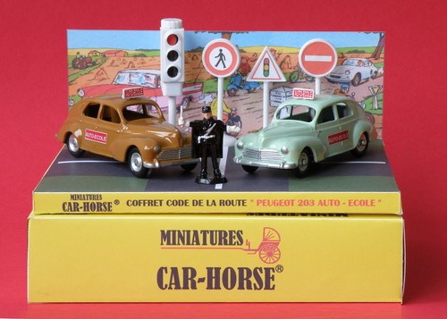 Car horse peugeot 203 - car-horse,
