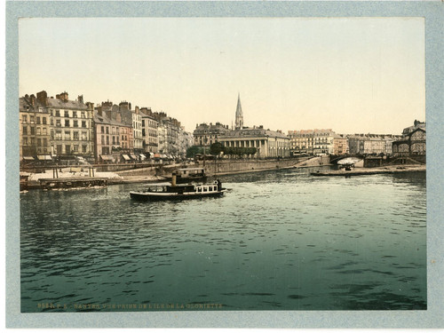 France nantes vue prise - france,, nantes,