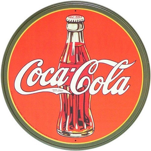 Plaque decorative coca - decorative,