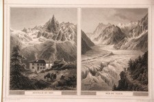 Gravure ancienne "Aiguille du