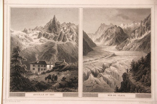 Gravure ancienne aiguille du - gravure,