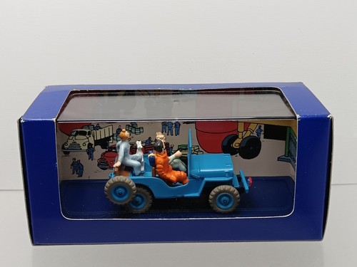 Jeep objectif lune tintin - la,