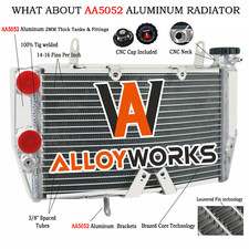 Aluminium Radiateur Pour