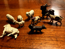 Figurines plomb creux peint (9