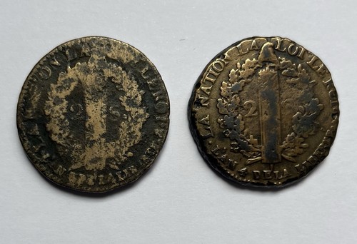 Lot sols louis xvi 1791 - xvi, 1792