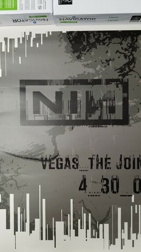 Nine inch nails tour poster - nine,