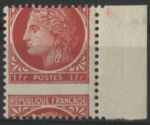 Timbre 676 cérès 1fr - n°676,