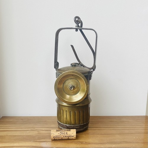 Ancienne lampe mineur - ancienne,