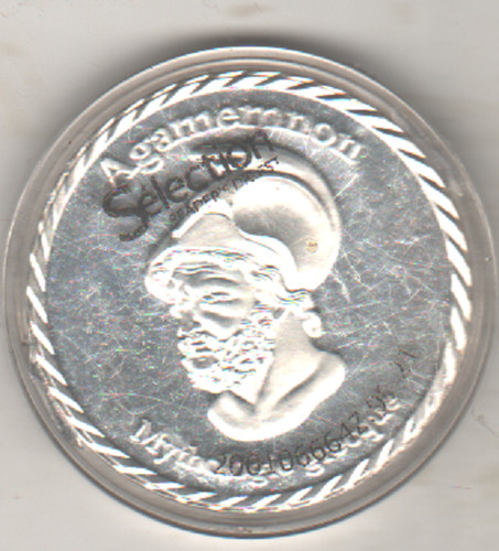 Médaille agamemon selection - "agamemon,,