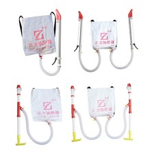 Épandeur d'engrais avec sac de transport arrière, applicateur de fumier