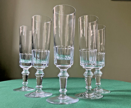 Flûtes champagne cristal - à,