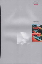 Catalogue Brochure Audi Cabriolet Hardtop 09/1997 Allemagne / Deutschland