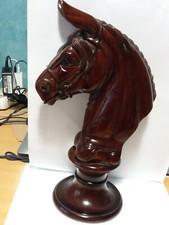 Large Wooden Horse Head