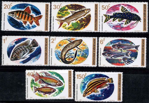 Rwanda 1972 577a - mi., 577a-584a